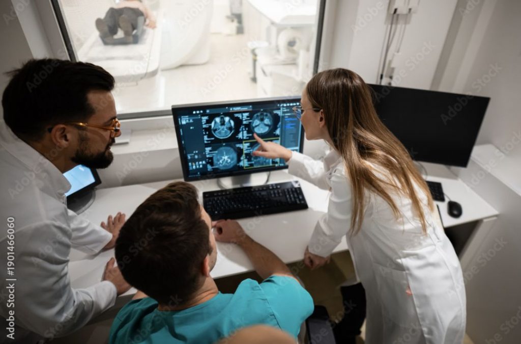 clinicians at work